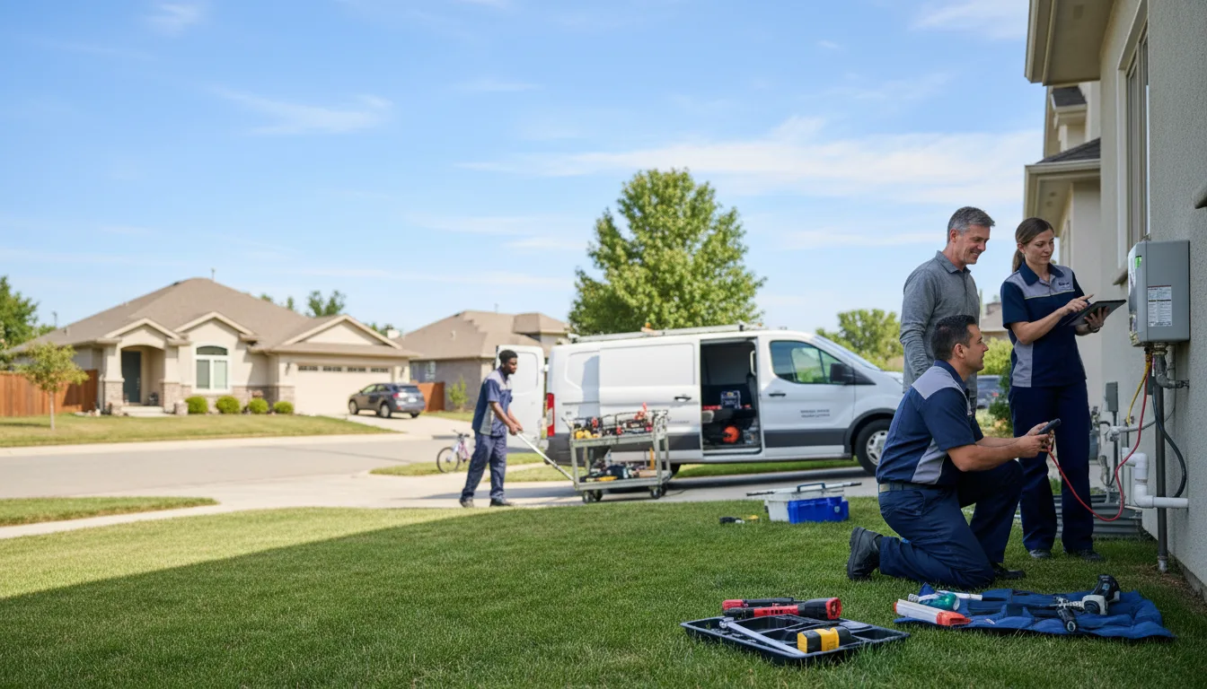 Tankless water heater service in Poyntelle, PA